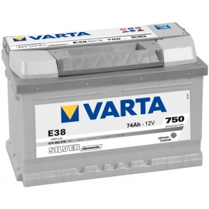 VARTA SILVER 12V/74Ah (E38) 574402075